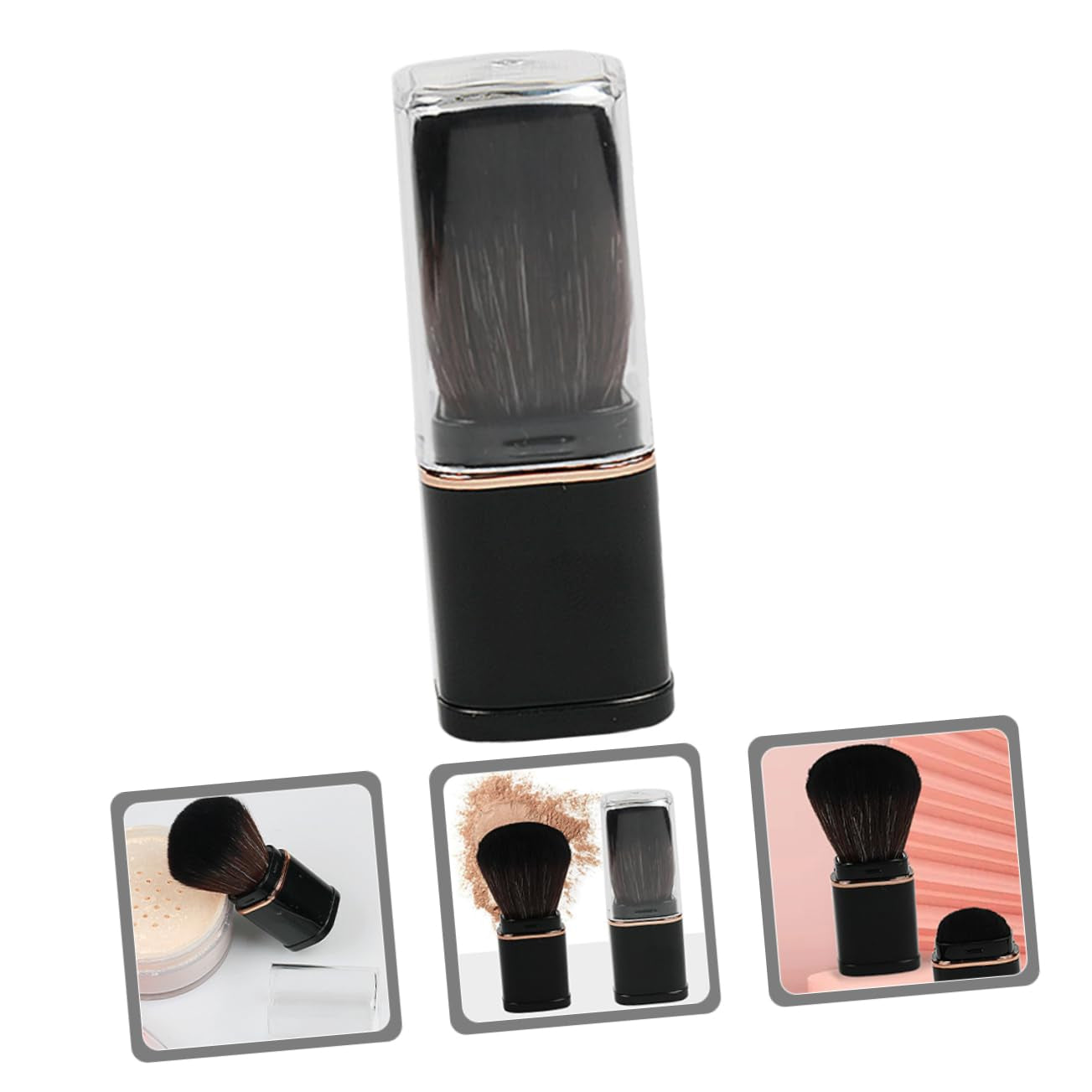 Blush Brushes for Makeup Bulk Makeup Brushes Cosmetic Brush Retractable Brush Makeup Powder Brush Makeup Brushes Tools Blush Makeup Brush Face Travel Plastic Makeup Set