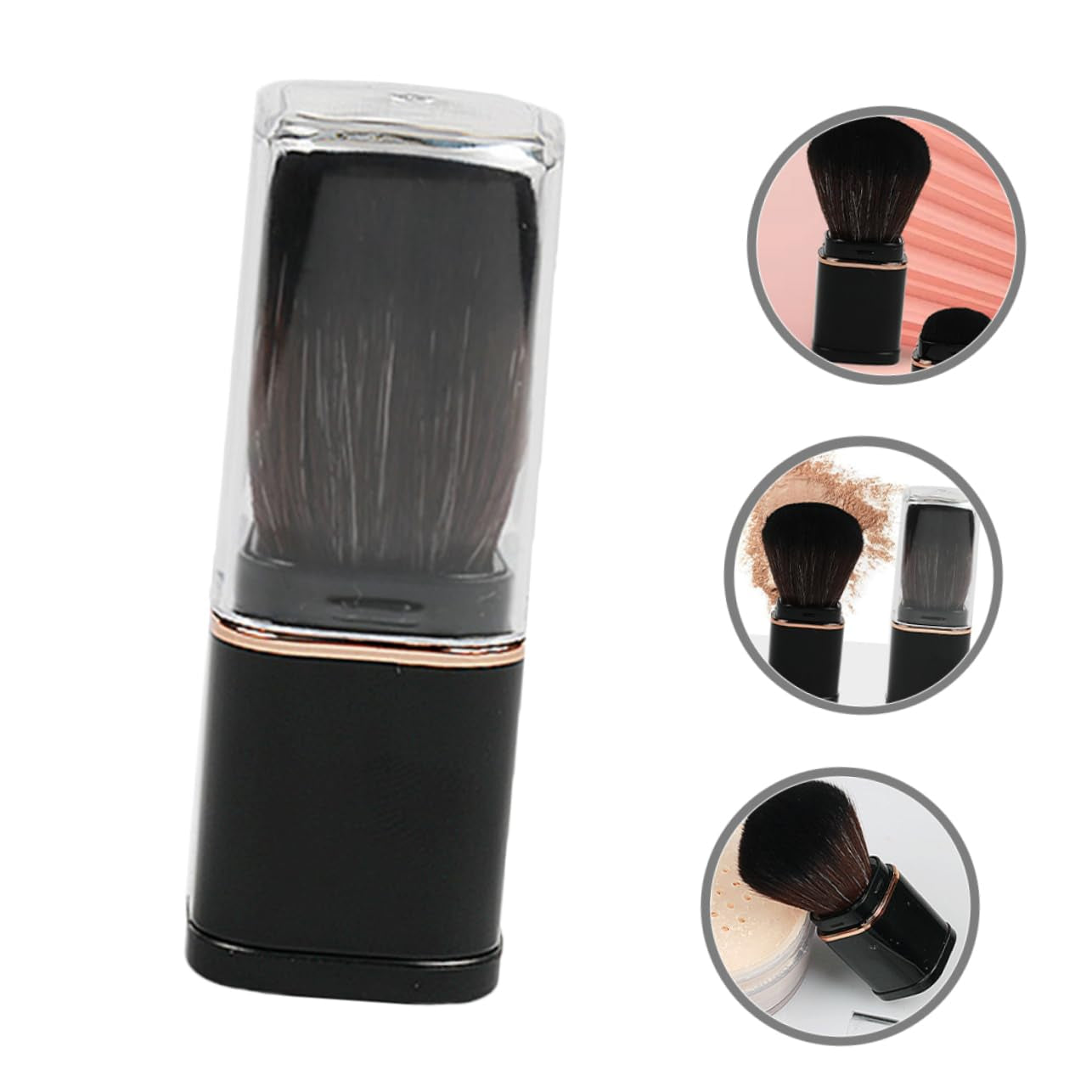 Blush Brushes for Makeup Bulk Makeup Brushes Cosmetic Brush Retractable Brush Makeup Powder Brush Makeup Brushes Tools Blush Makeup Brush Face Travel Plastic Makeup Set