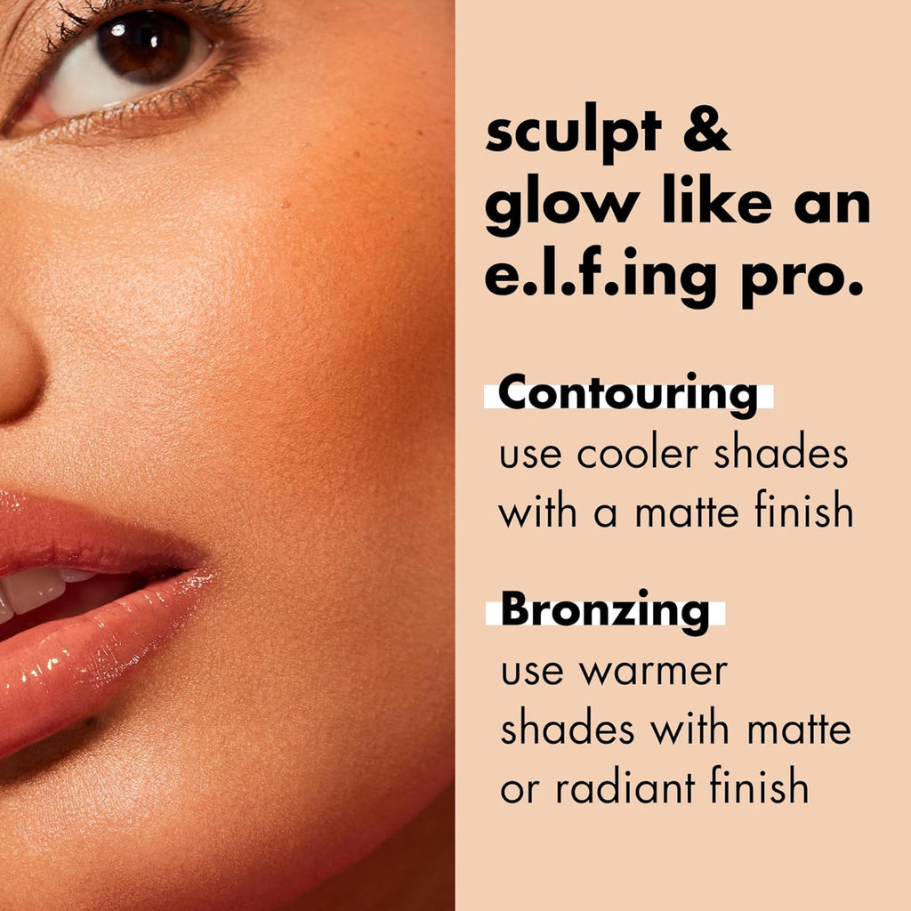 Primer-Infused Bronzer, Long-Wear, Matte, Bold, Lightweight, Blends Easily, Contours Cheeks, Forever Sun Kissed, All-Day Wear, 0.35 Oz