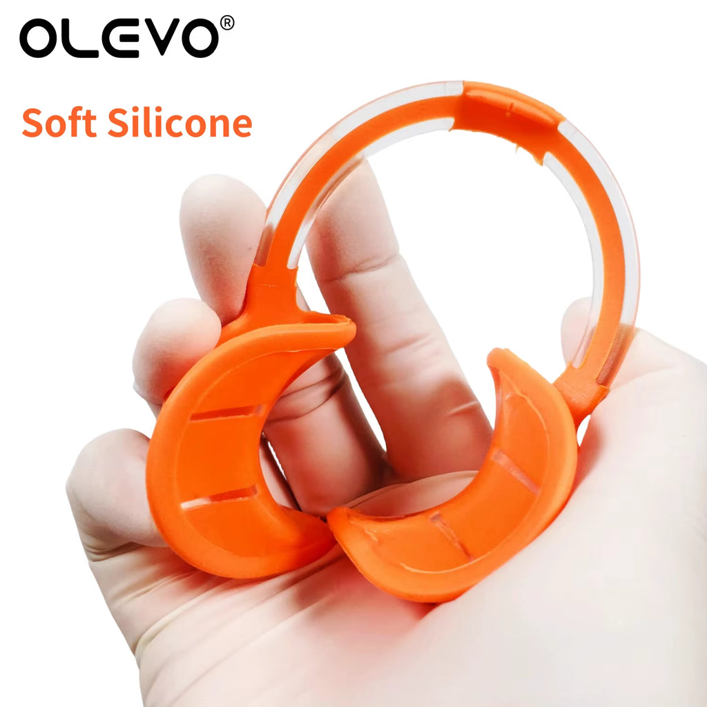 Dental Mouth Opener Soft Silicone C-Shape Intraoral Lip Cheek Retractor Orthodontic Expander Dentistry Oral Care Tool Materials